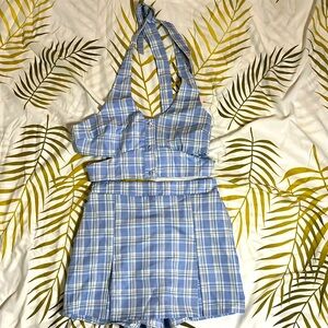 2 piece halter skort set. Brand New!